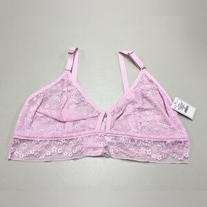 Pink Lace Bralette
